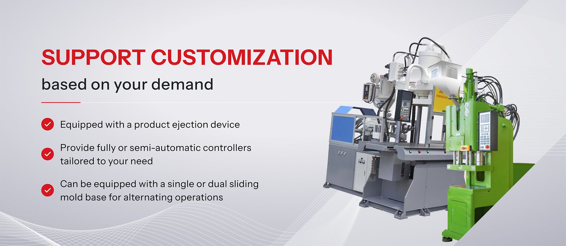 Support Customization based on your demand